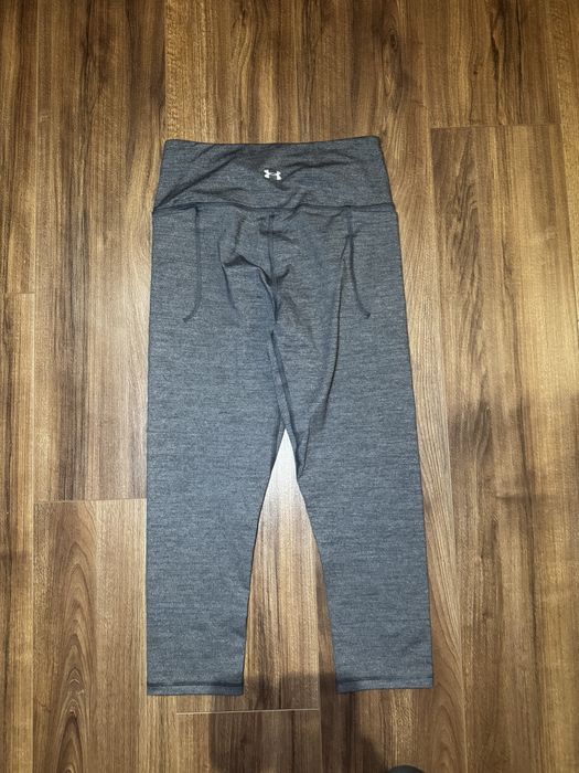 клин UNDER ARMOUR Women's UA Meridian Heather Crop LEGGINGS GRAY 1356379-001