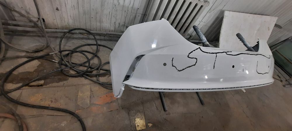 Задний бампер на хендай акцент