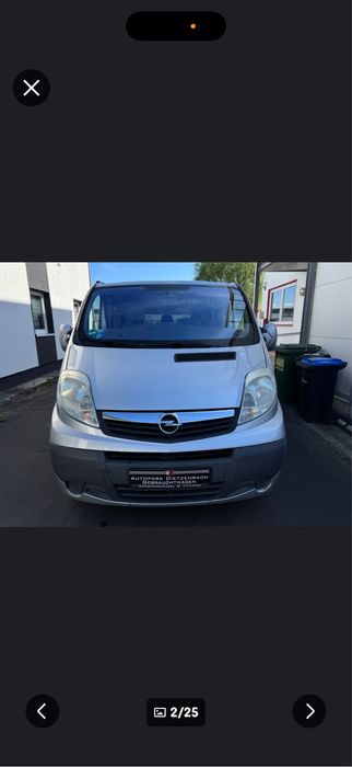 Vand Opel Vivaro 2.0 euro 5 2014