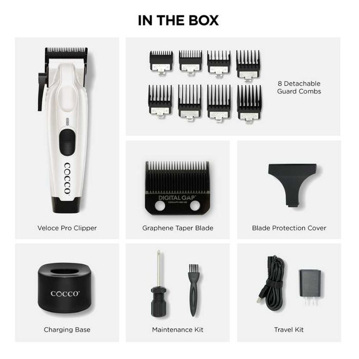 Cocco Veloce Pro – Машинка (Pearl White)