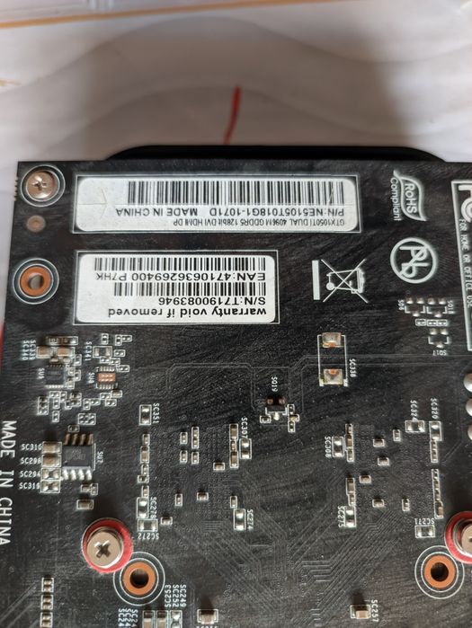 Продам видеокарту gtx1050ti