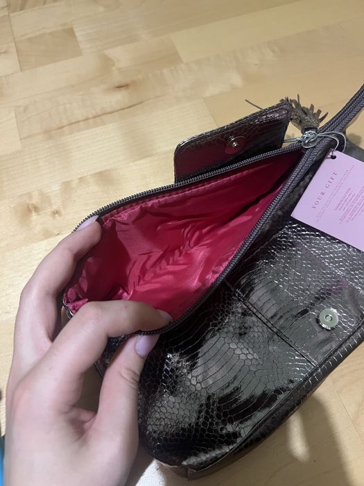 Черен клъч нов 8€