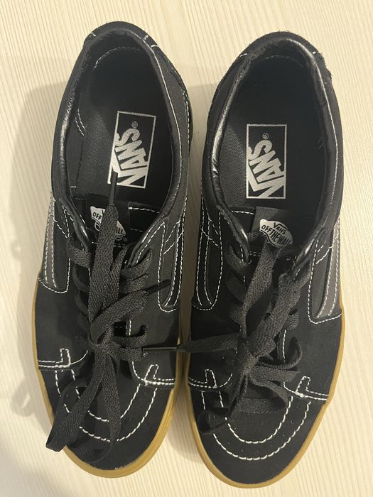 Vans sk8:low gum black оригинал