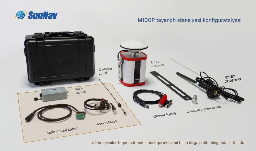 SunNav AG2000-3 GNSS – Аниқлик, самарадорлик ва ҳосилдорликда ютуқлар!