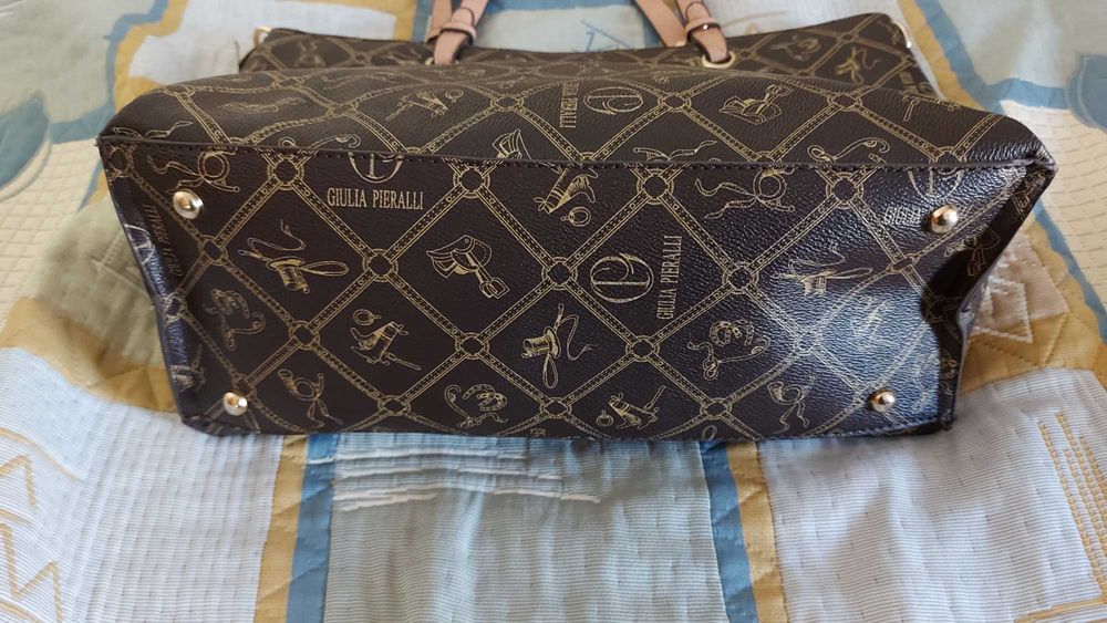Дамска чанта Giulia Pieralli – стилна, голяма, много запазена