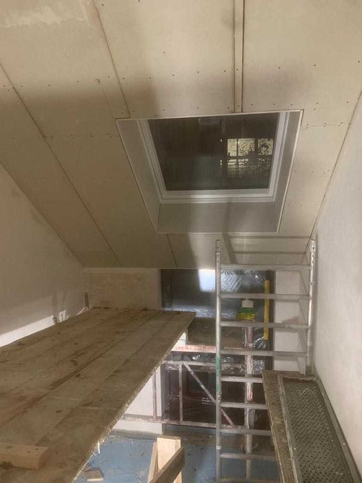 Строителни услуги -работа с гипсокартон и шпакловане.