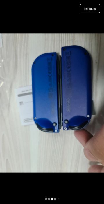 Set 2 joycons Nintendo Switch,  Zelda, noi,albastru/mov