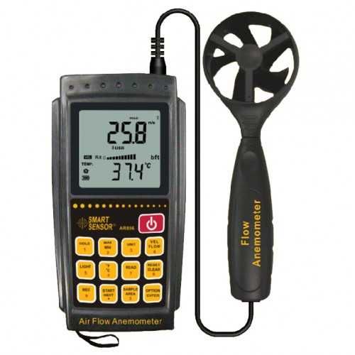 Анемометр электронный AS856-AR856
