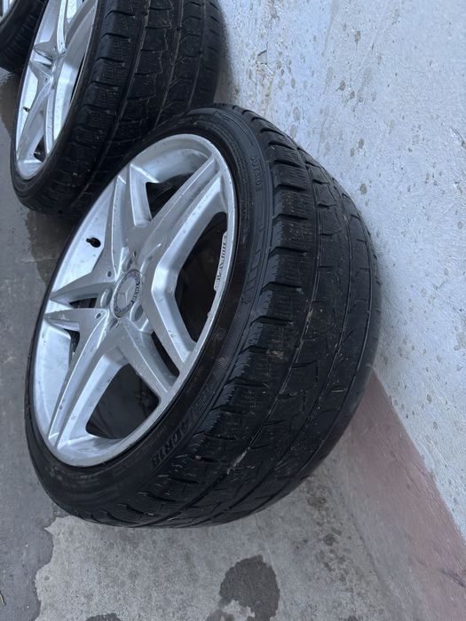 В продаде AMG диски разна широкие