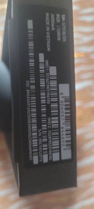 Vând Samsung S 25 FE JETBLACK  nou nouț