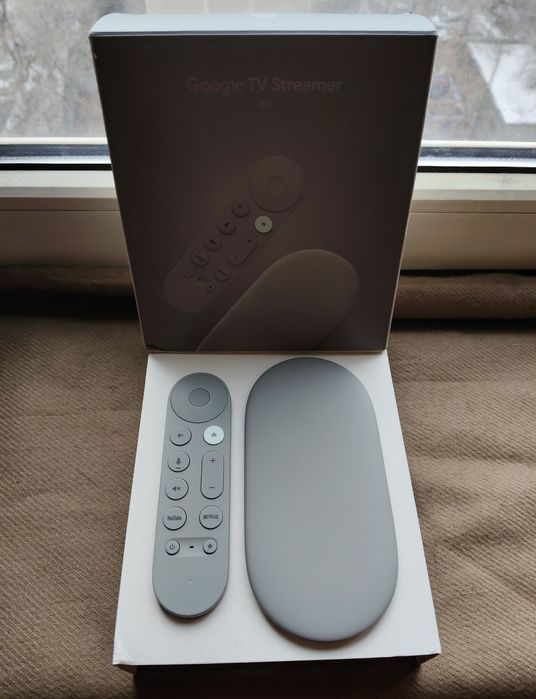 Google TV Streamer (4K) — ТВ-приставка/TV-Box