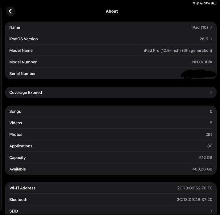 iPad Pro 12.9 (M2)512GB + Apple Pencil 2 + Magic Keyboard