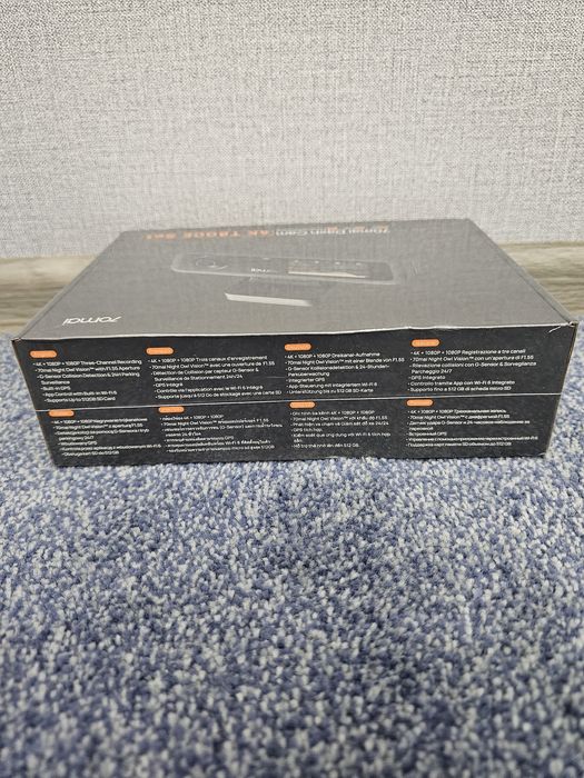 Новинка! 70mai T800E 4k видеорегистратор с 3 камерами+карта пямяти 64g