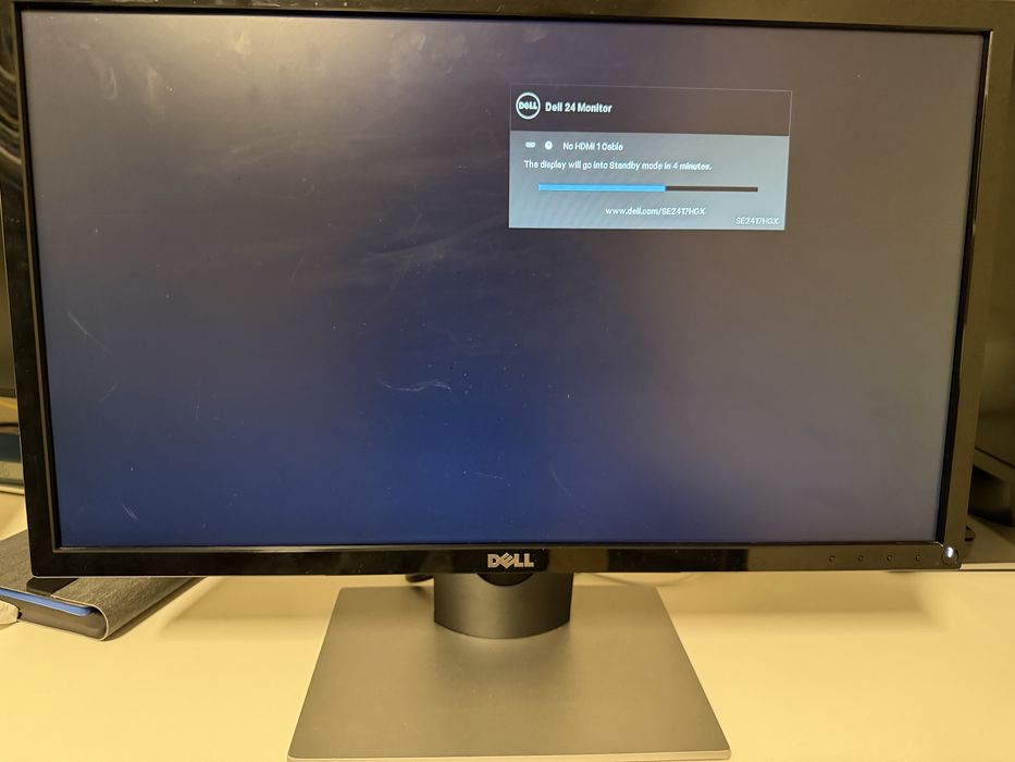 Set 2× Monitor Dell 24” SE2417HGX – Full HD, stare foarte bună