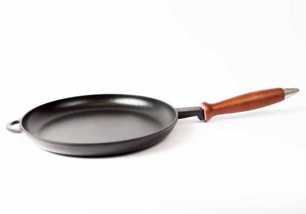 Чугунен тиган за палачинки, 20см-26см