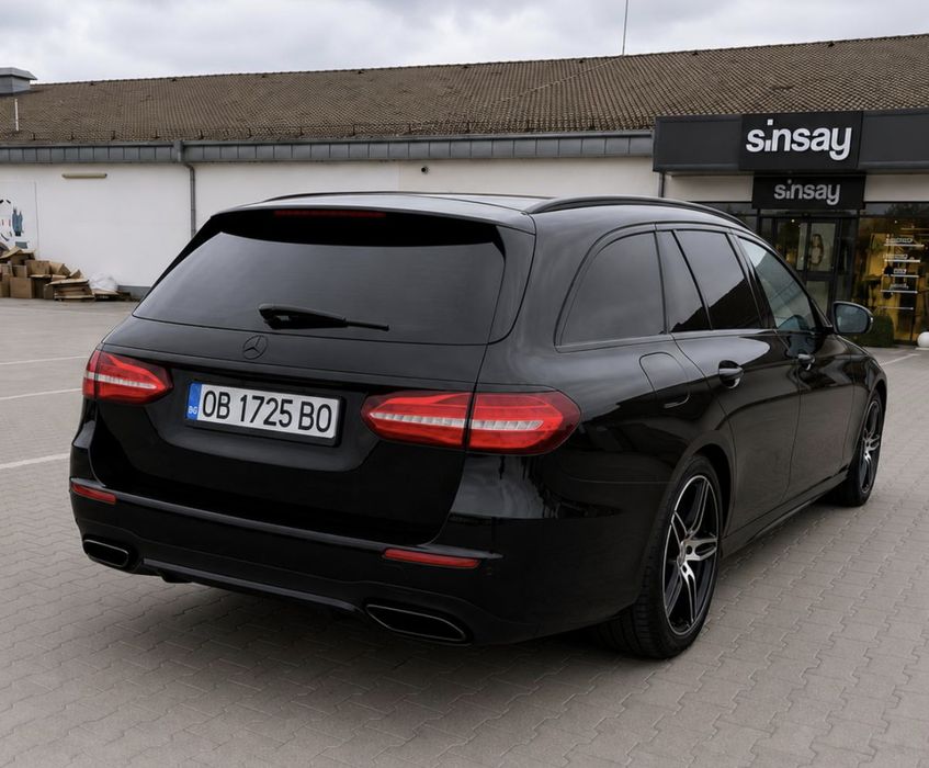 Mercedes-Benz E220d AMG, 2. 0 CDI, 194 к. с. , 9G-Tronic, 2017 г.