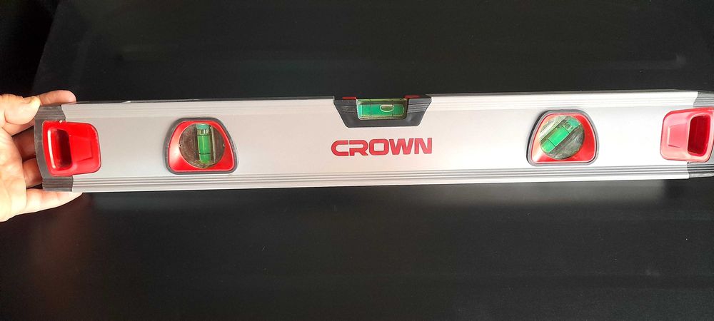 Пузырьковый строительный уровень CROWN Оригинал