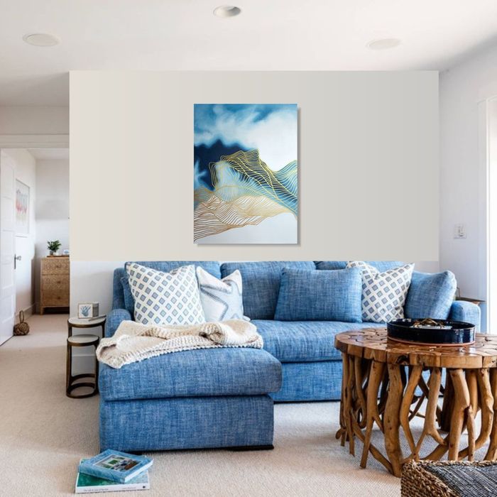 Интерьерная картина "Молния"