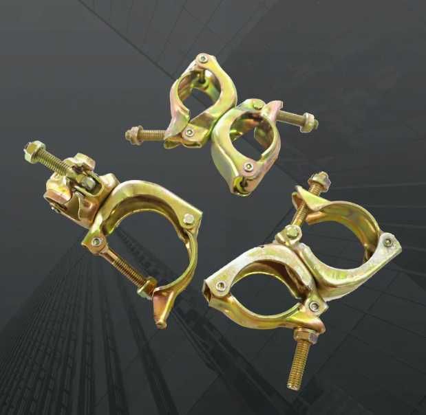 Xомут с поворотным механизмом для труб двойного, Xомут поворотным