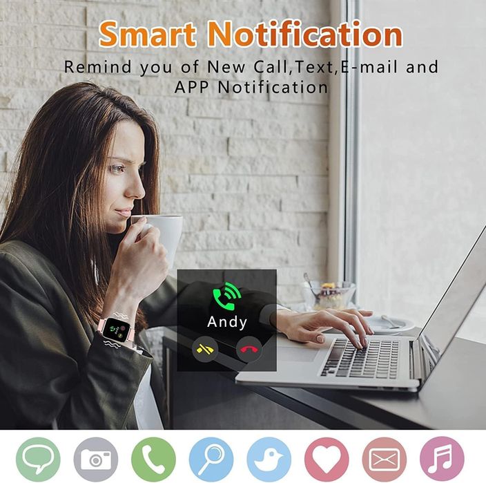 Smartwatch Idealroyal Pink Sigilat