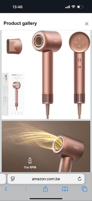 Сешоар Dreame Rose Gold