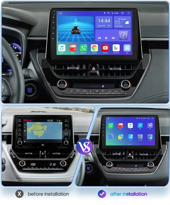 Navigatie Android dedicata Toyota Corolla 12 (2018-2021)