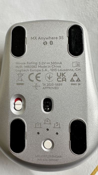 Mouse Logitech MX anywhere 3s