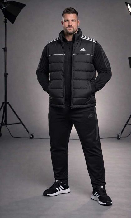 НОВ ЦВЯТ За EДРИ Мъже анцузи полиамид ADIDAS CLASSIC реално големи размери 6XL