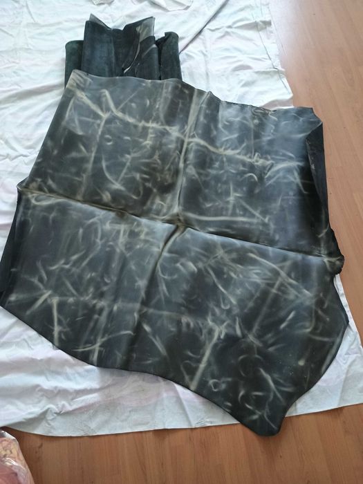 piele naturala groasa bucati mari