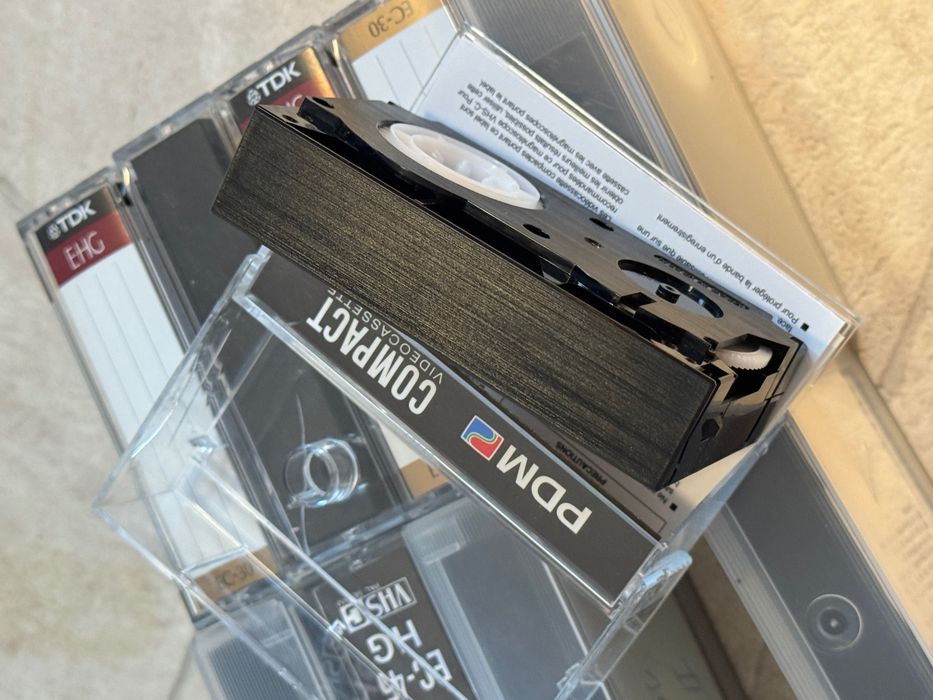 Lot 10 casete video format VHS-C