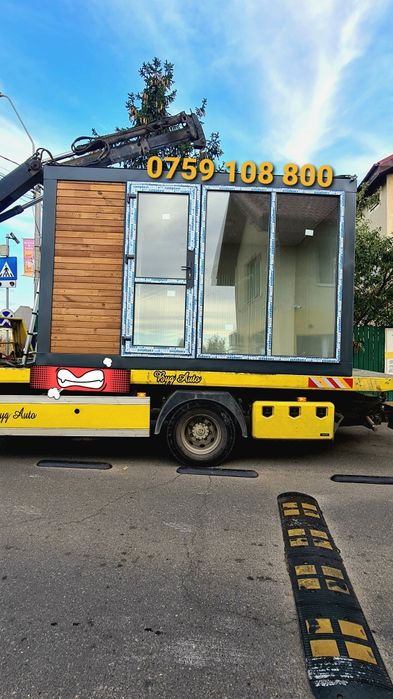 Containere modulare cu vitrina container birou magazin locuit Paza