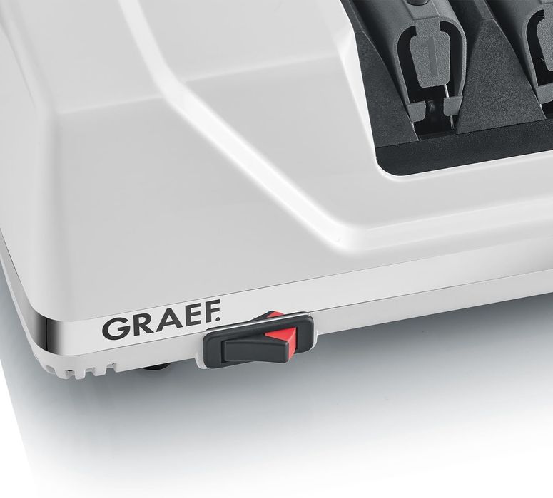 Диамантено електрическо точило за ножове, Graef CC120,75W,бяло