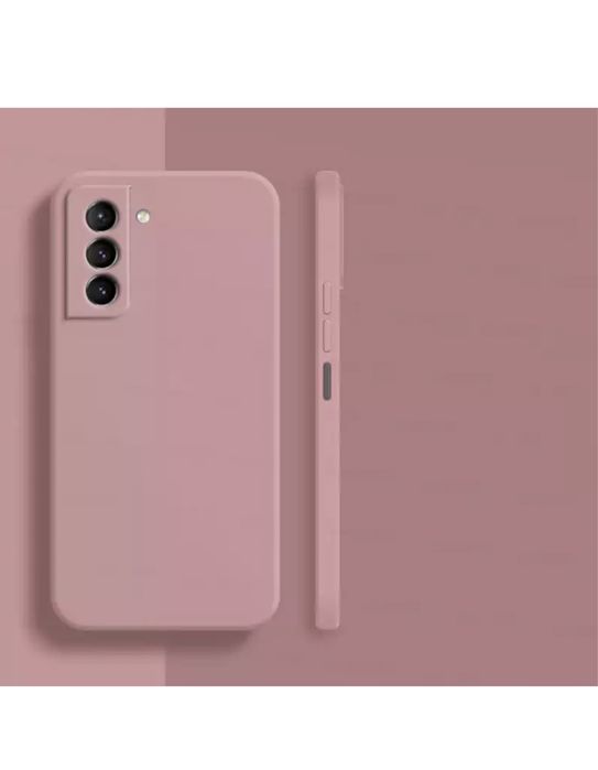 Samsung S25 S24 S23 S21 S20 FE Husa Liquid Case Silicon Catifea Interi