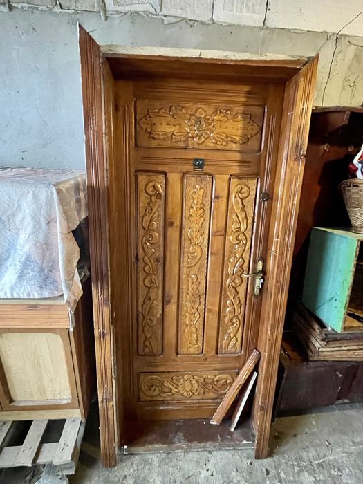 Usa de exterior din lemn 200x90 cm