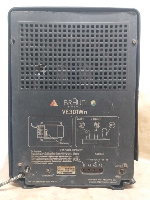 Aparat de radio vechi, din timpul razboiului