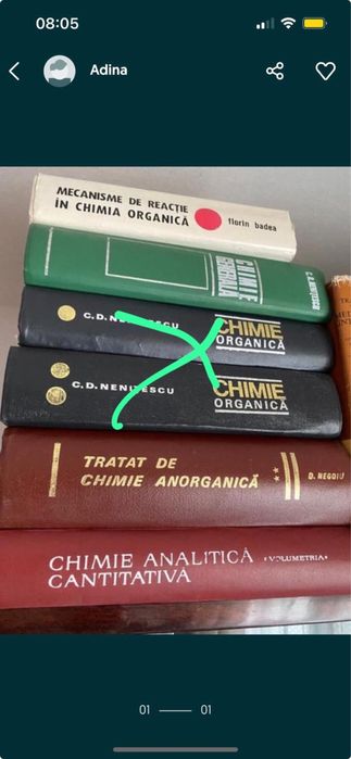 Chimie organica de vanzare