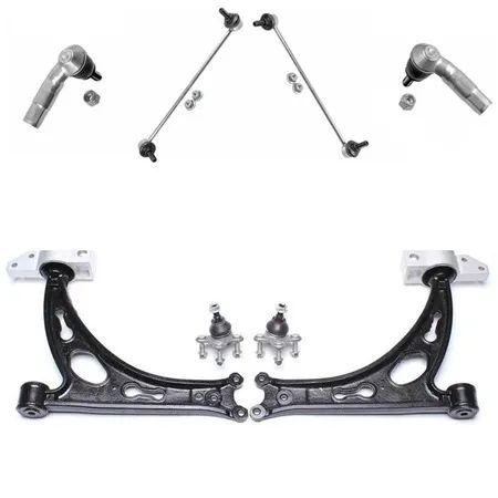 set kit brate tabla otel punte fata vw passat cc b6 b7 alltrack tiguan