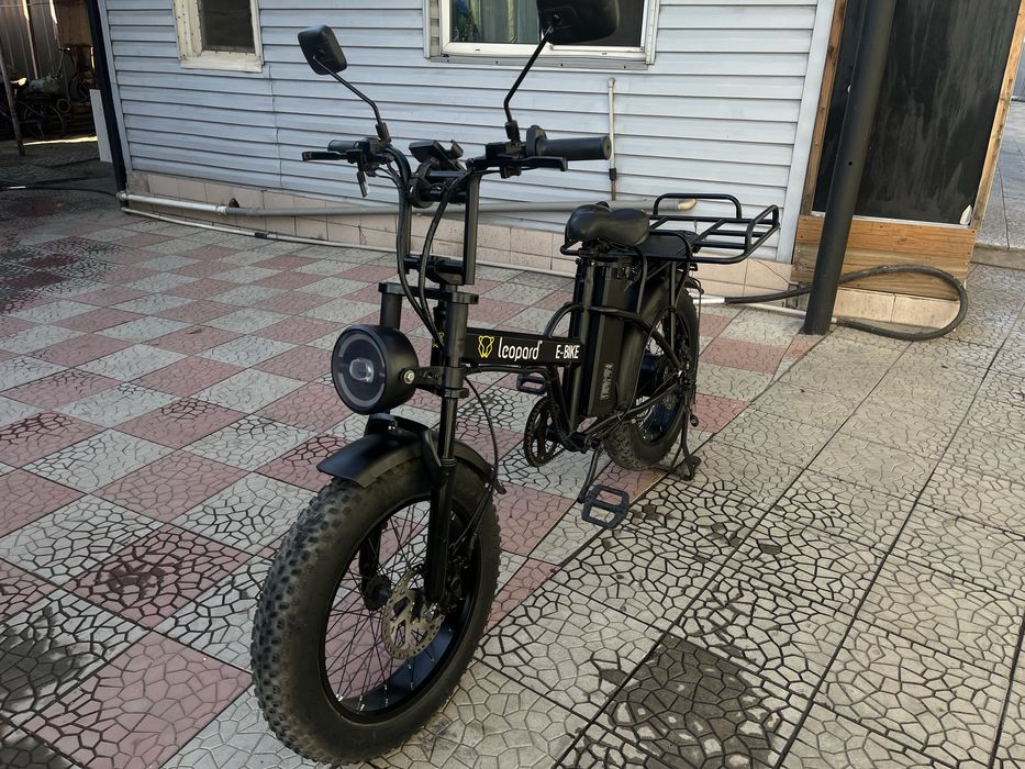 Электровелосипед леопард