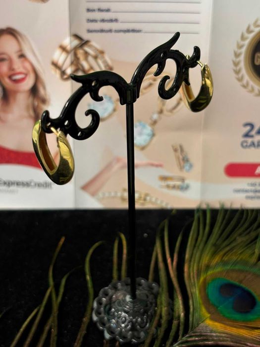 Cercei aur 14k 3.25g (B.61473-Tatarasi) Garantie 2 ani-1625 lei