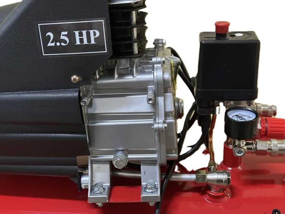 Компресор за въздух 100 л, 8 бара, професионален, 2 год. гаранция