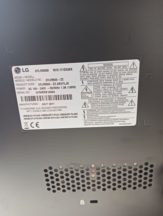 TV LG pentru piese