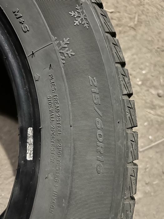 Продам шины зимние без шипов липучка