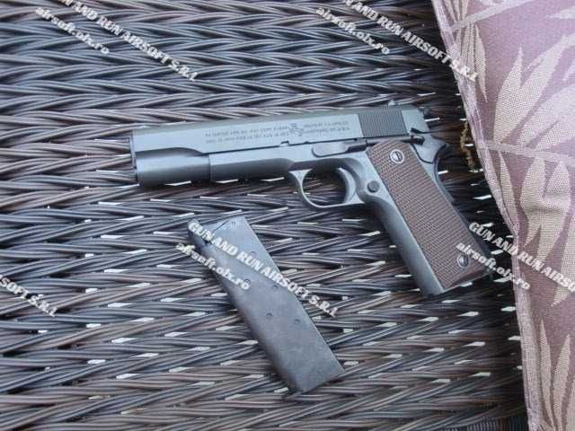 Pistol [METAL DUR] Semi-Automat Foarte PUTERNIC Gaz Co2Airsoft pusca