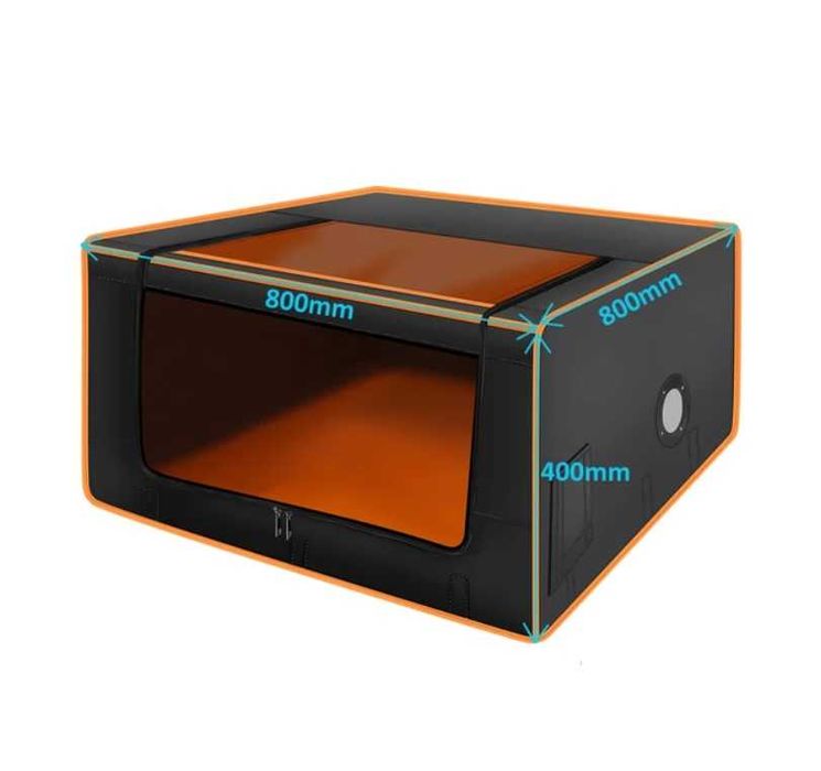 Incinta Rezistanta Foc Evacuare Fum pt Gravator CNC Laser Router 40W80