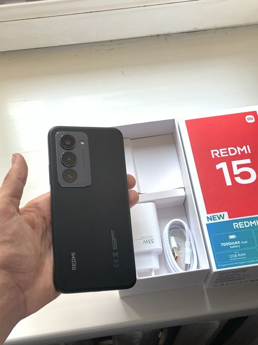 Redmi 15 ideal 1 yarim oy ishlatilgan