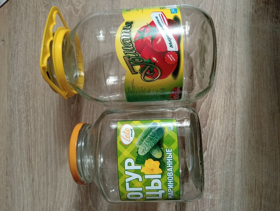 Банки стекляные, разные