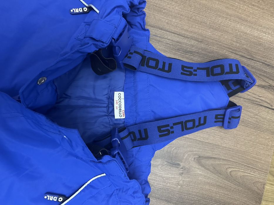 Pantaloni ski Coccodrillo cu buzunare si bretele