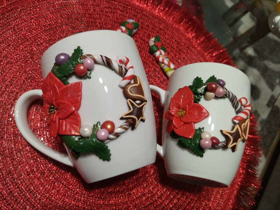 Cadouri-Căni personalizate cu decor din lut polymeric