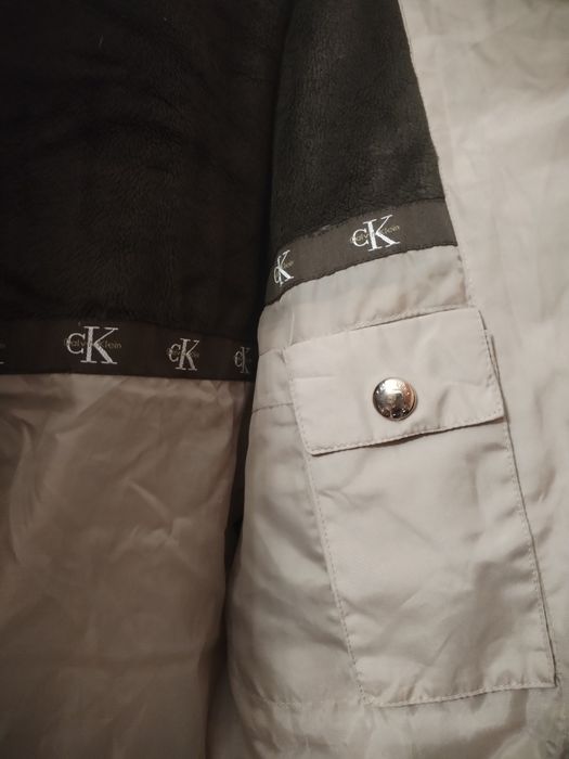 Calvin Klein  Пухено Ново Оригинално яке