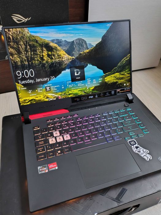 Asus Rog Strix G15 Gaming, Ryzen 9, Radeon 12GB, 32 GB DDR4, 2 Tb SSD